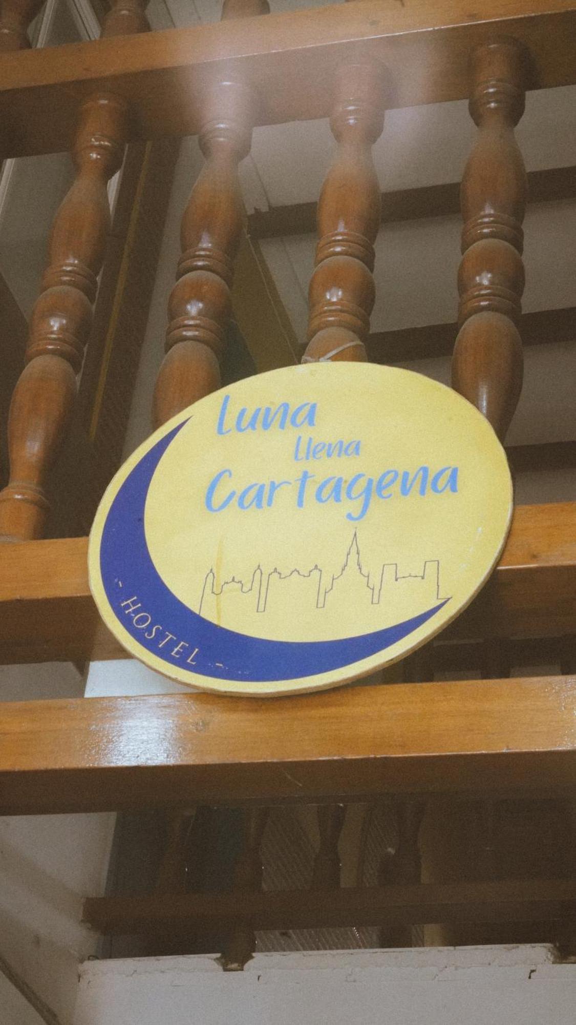 Hostal Luna Llena Getsemani Cartagena Eksteriør bilde